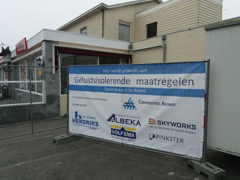 Geluidsisolerende maatregelen Spoorstraat Assen