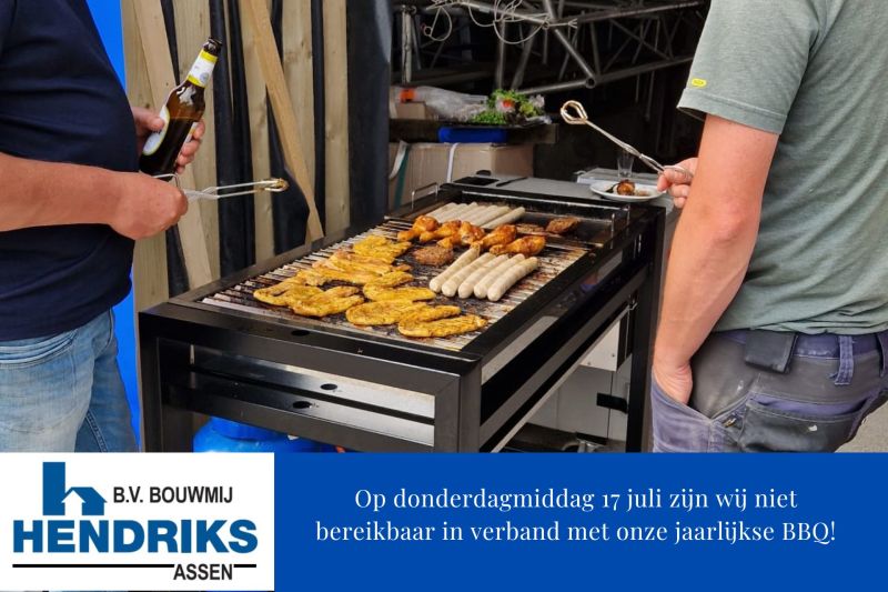 Jaarlijkse BBQ - kantoor gesloten