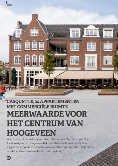 Casquette, meerwaarde voor het centrum van Hoogeveen