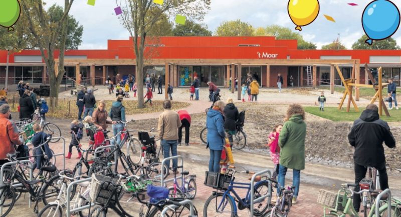 Een digitaal kijkje in het nieuwe Kindcentrum 't Maar in Spijk